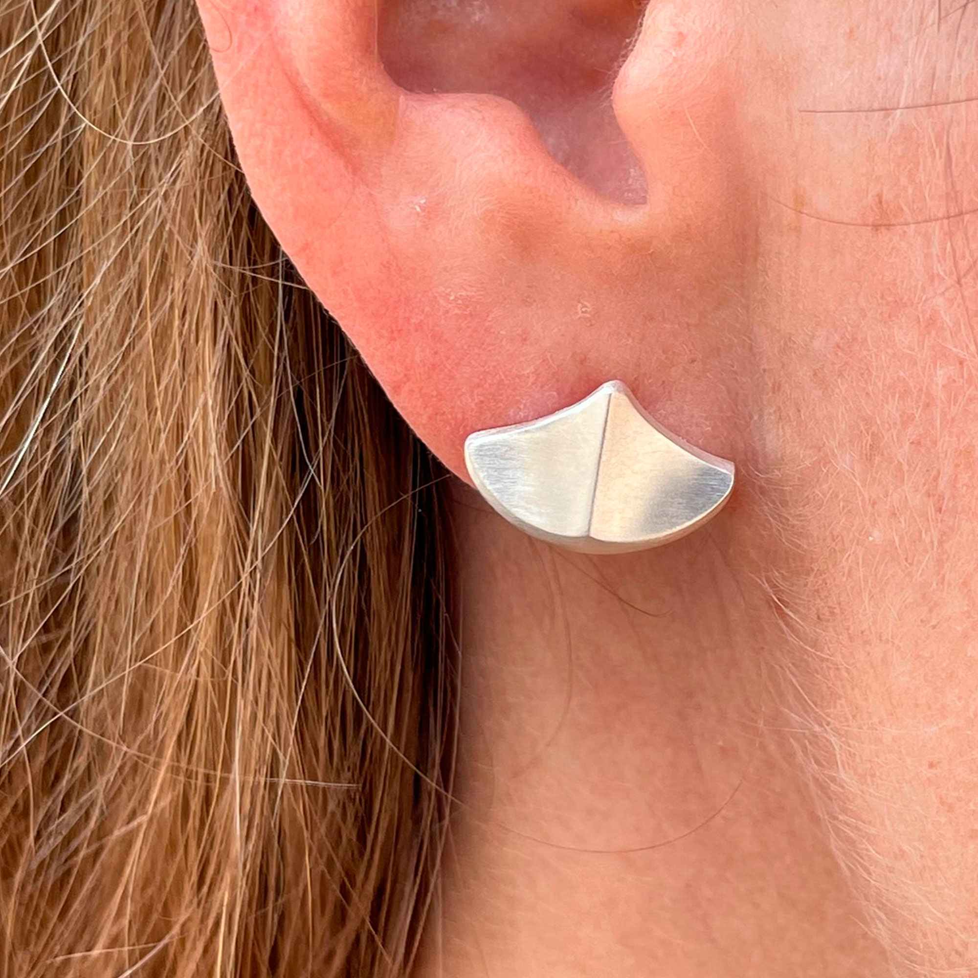 Silver Teules earrings