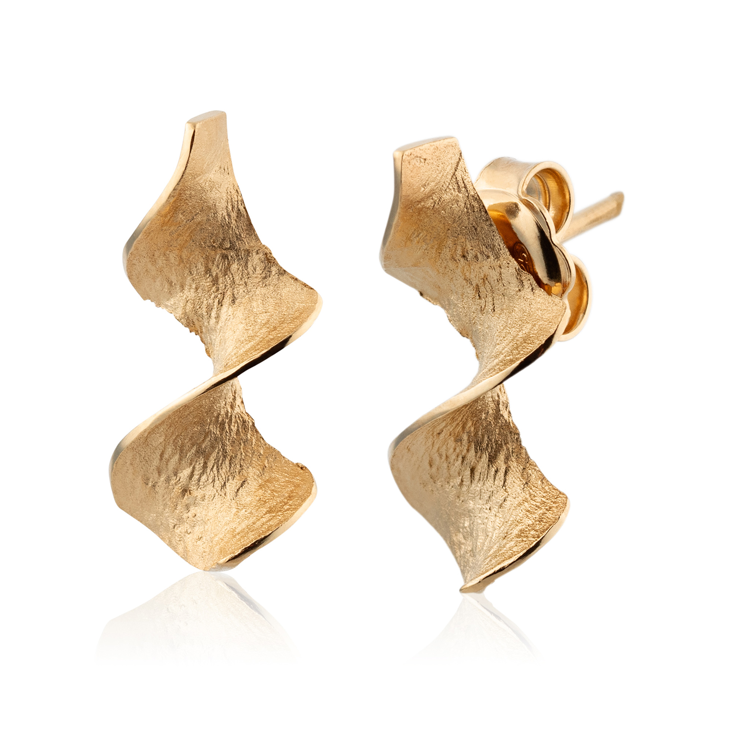 Small 18k gold Encenalls earrings