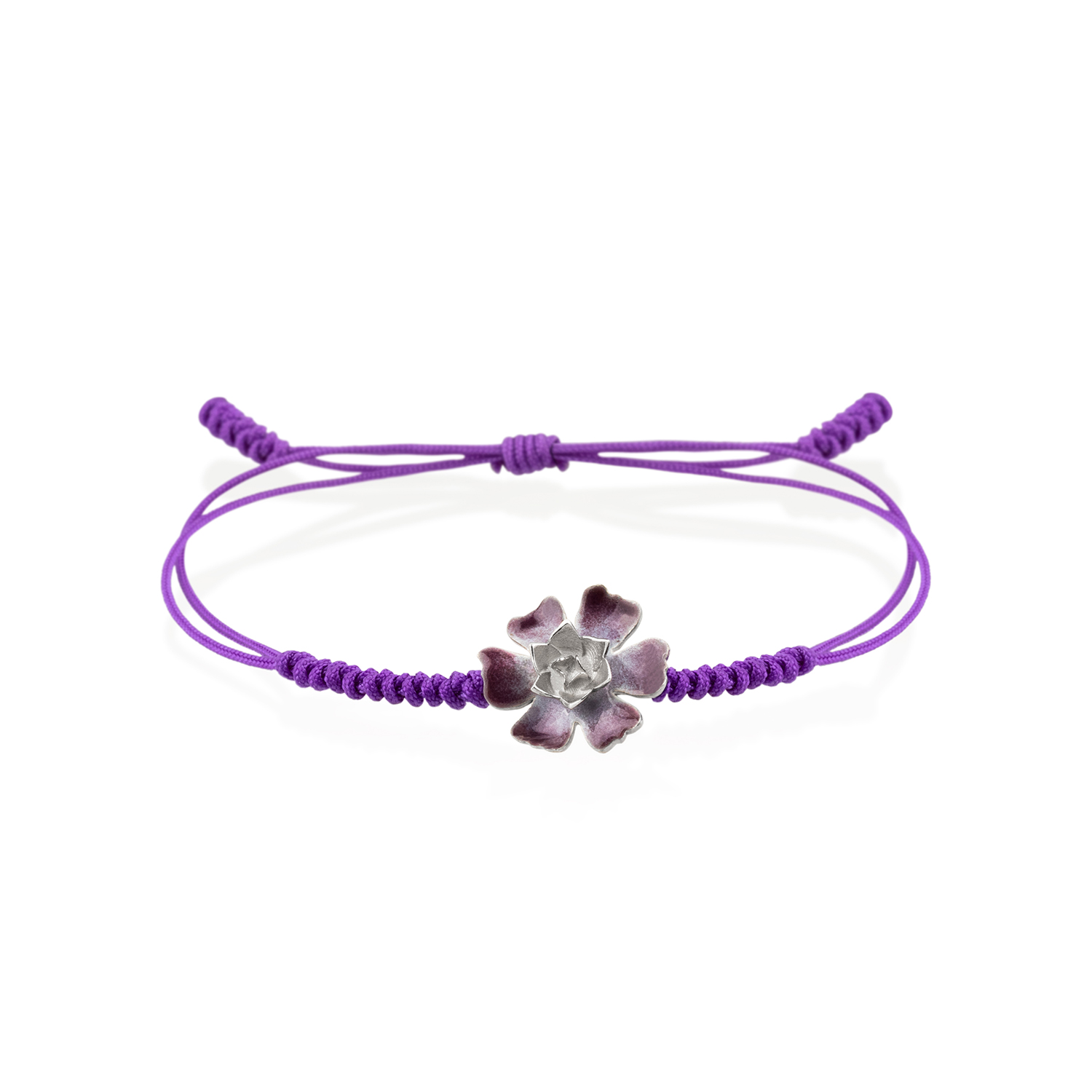 Purple Magnolia bracelet