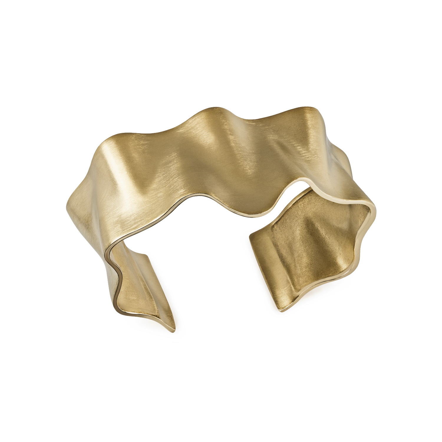 Gold plated roof bracelet